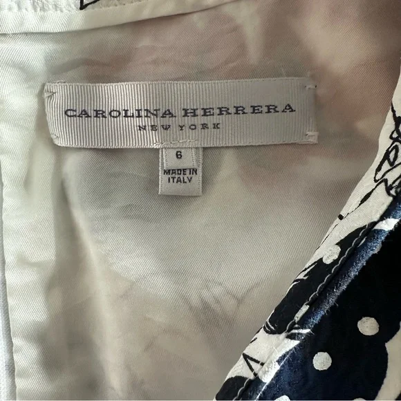 Carolina herrera floral women’s dress - Picture 4 of 11